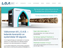 Tablet Screenshot of loab.se